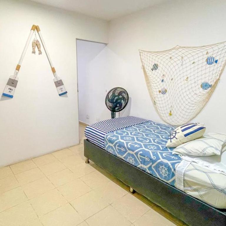 Apartaestudio en el laguito a pasos de la playa - Two-Bedroom Apartment - 5