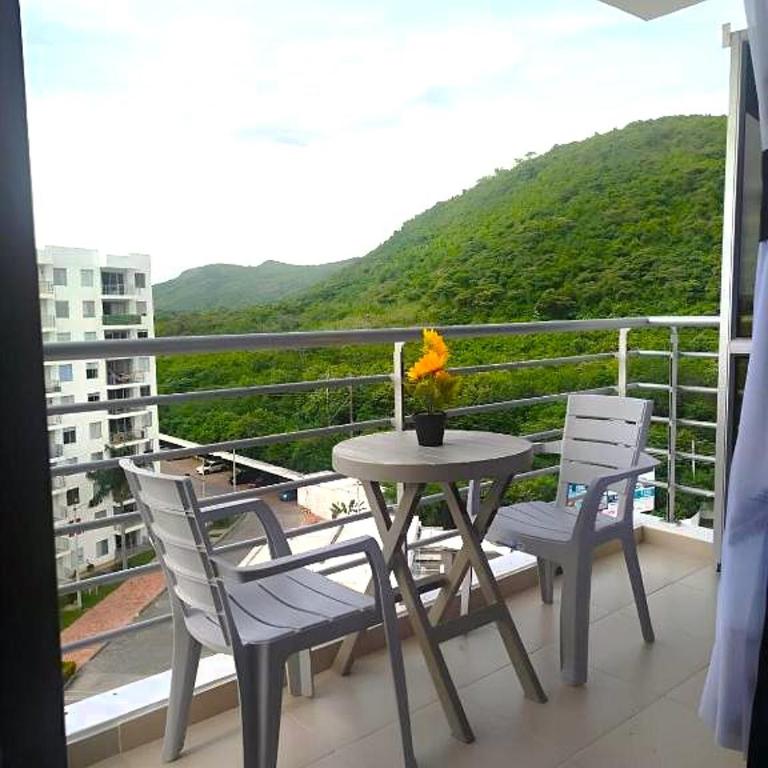 Moderno Apartamento con Aire Acondicionado - WIFI - Piscina - Aqualina Green - hasta 6 Huéspedes - Two-Bedroom Apartment - 16