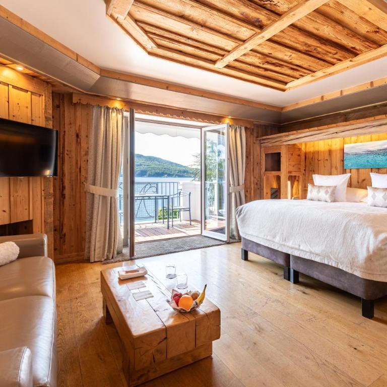 Hôtel La Maison Bleue par Yoann CONTE - Suite Junior - Vue sur Lac - 18