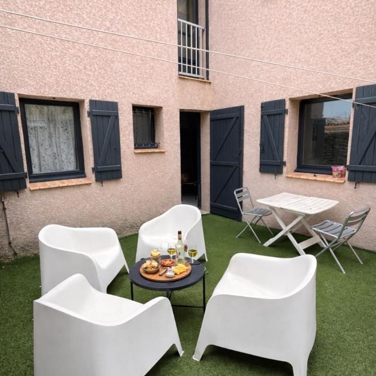 Au cœur du village de Gruissan - Apartment mit 1 Schlafzimmer - 11