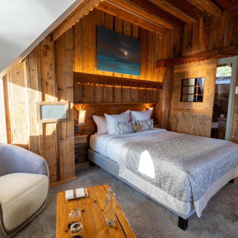 Hôtel La Maison Bleue par Yoann CONTE - Chambre Double Supérieure - Vue sur Lac - 3
