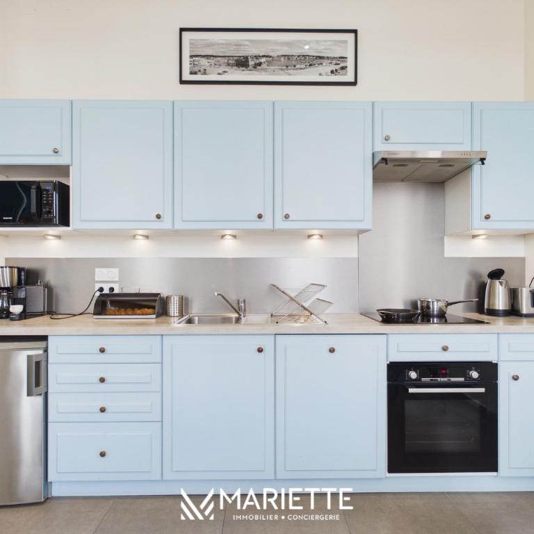 -LE BOUDOIR- Elegant T2 Concarneau hypercentre - Appartement - 27