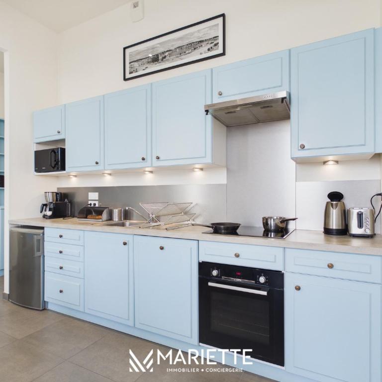 -LE BOUDOIR- Elegant T2 Concarneau hypercentre - Appartement - 5