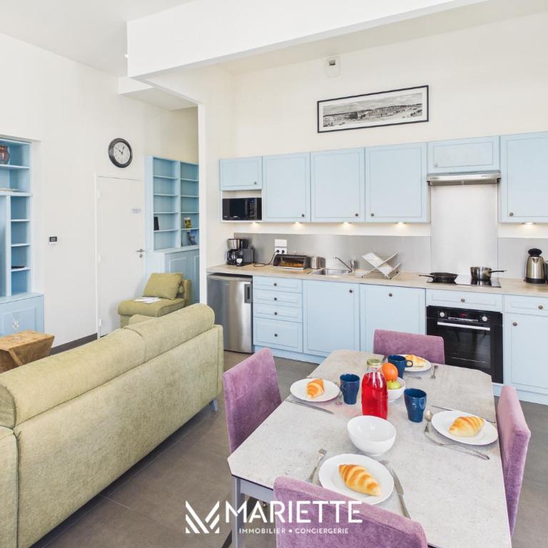 -LE BOUDOIR- Elegant T2 Concarneau hypercentre - Appartement - 26