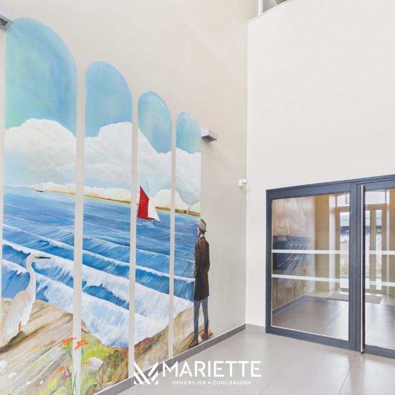 -LE BOUDOIR- Elegant T2 Concarneau hypercentre - Appartement - 9