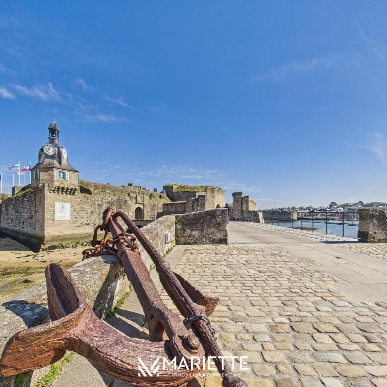 -LE BOUDOIR- Elegant T2 Concarneau hypercentre - Appartement - 30