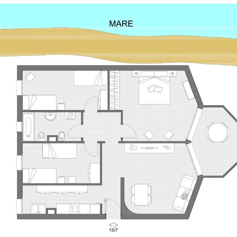 Centro Commerciale Apartments - Appartamento con 3 Camere da Letto - 20