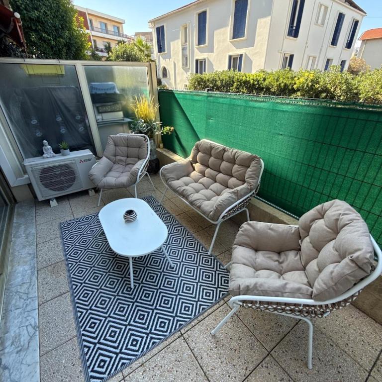 Studio avec terrasse, proche plage et centre ville - Appartamento con 1 Camera da Letto - 3