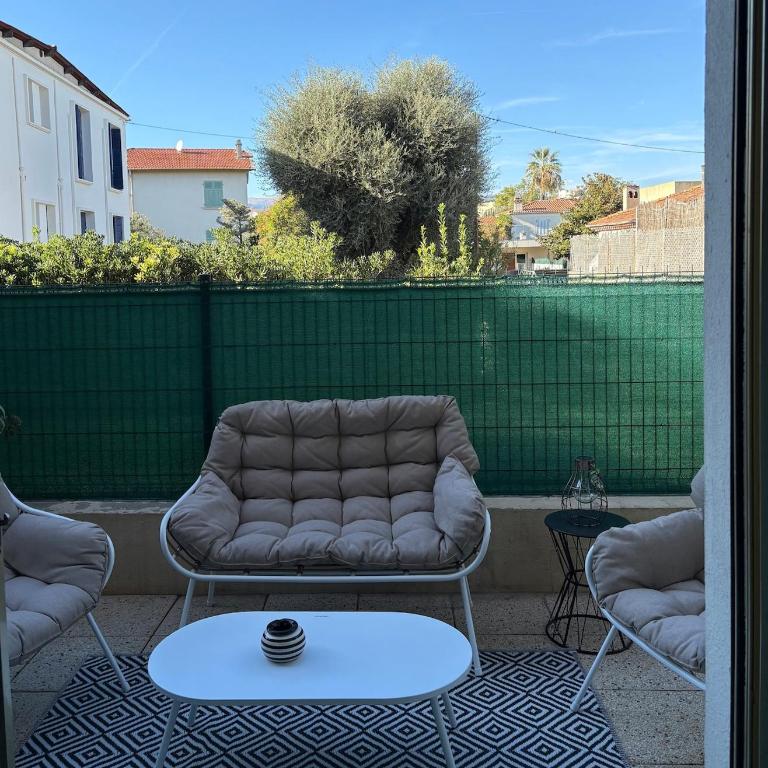 Studio avec terrasse, proche plage et centre ville - Appartamento con 1 Camera da Letto - 10