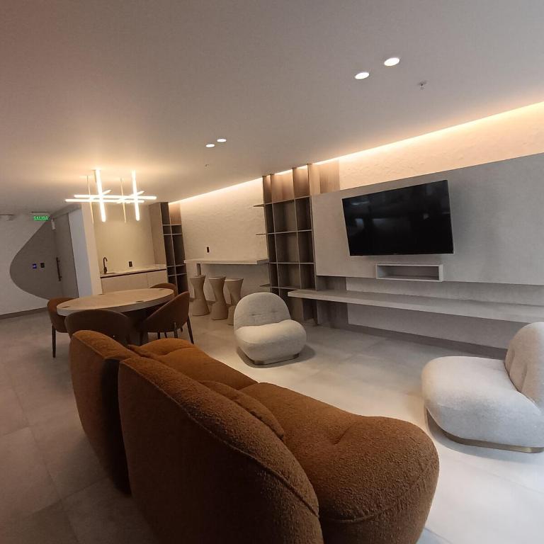 Lindo Estudio a Estrenar Adagio la Carolina Piscina-Spa - Two-Bedroom Apartment - 35
