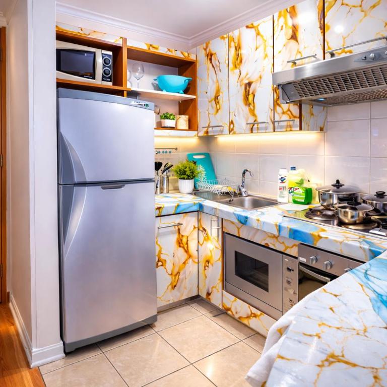Estiloso 2BR Metro Santa Ana WIFI self-check in - Two-Bedroom Apartment - 13