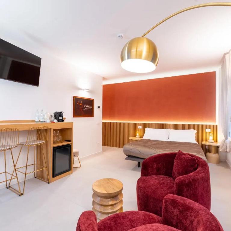 Opera Boutique Rooms - Camera Matrimoniale Deluxe con Balcone - 9