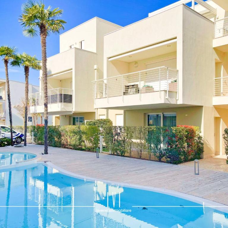 Jesolo Wave - Private Garden & Pool Retreat - Appartamento con 2 Camere da Letto - 1