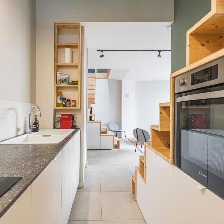 Loft des Moissons - central and double parking - Three-Bedroom Apartment - 6