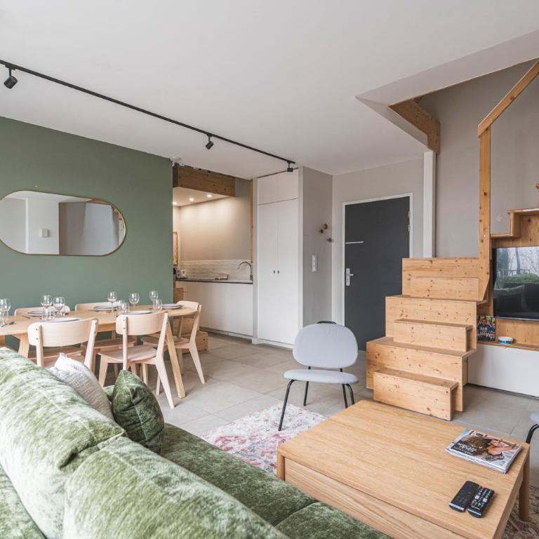 Loft des Moissons - central and double parking - Three-Bedroom Apartment - 9