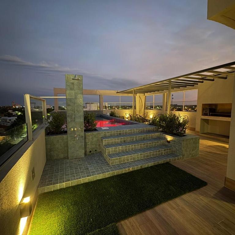 Moderno departamento en Cristal Inn, San Pedro - Apartamento de 1 dormitorio - 10
