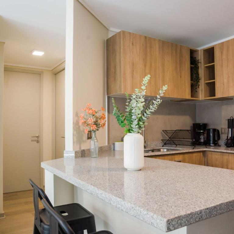 Stylish 2BR in Santiago with Balcony 5 guests - Apartment - 5