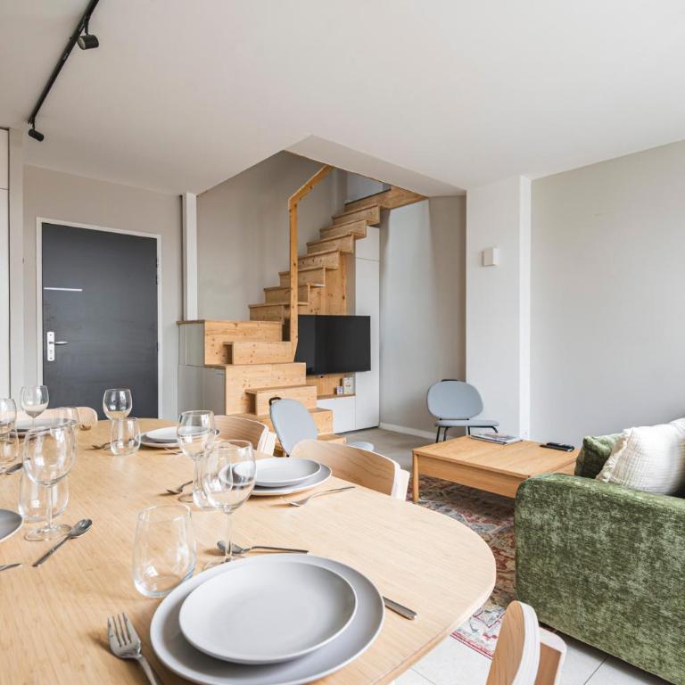 Loft des Moissons - central and double parking - Three-Bedroom Apartment - 13