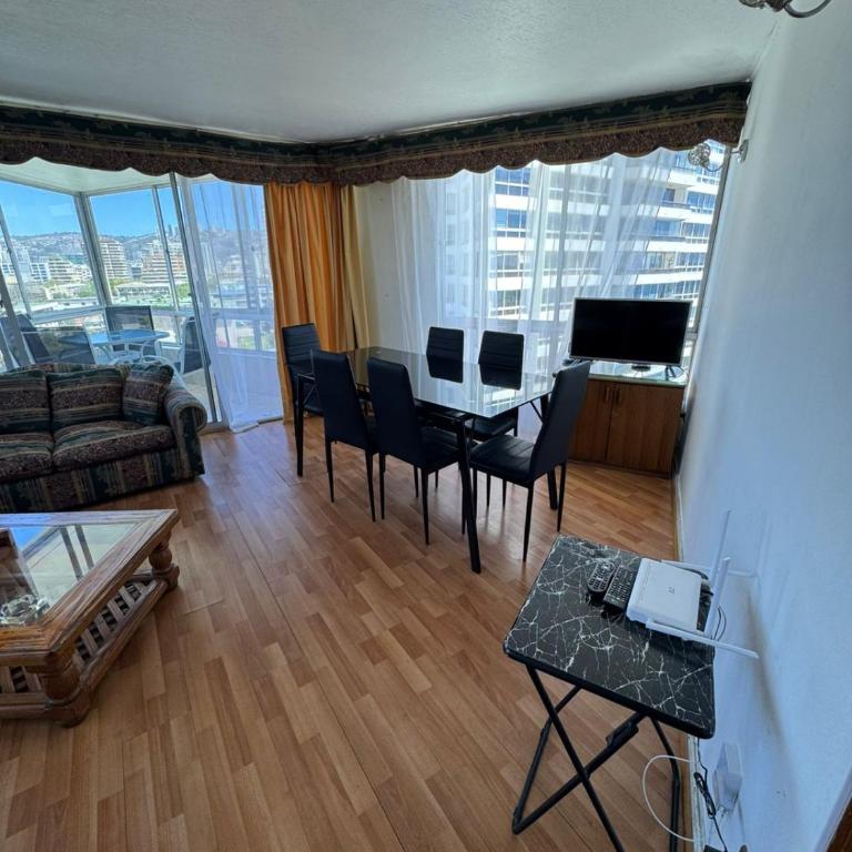 Depto viña vista mar playa casino mall con piscina - Apartment with Sea View - 14