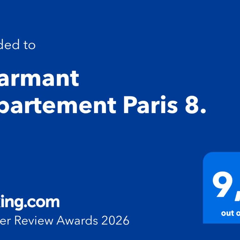 Charmant appartement Paris 8. - Appartement 1 Chambre - 1