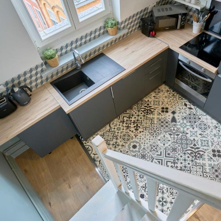 Lille Gares - Duplex avec parking - Apartment - 12