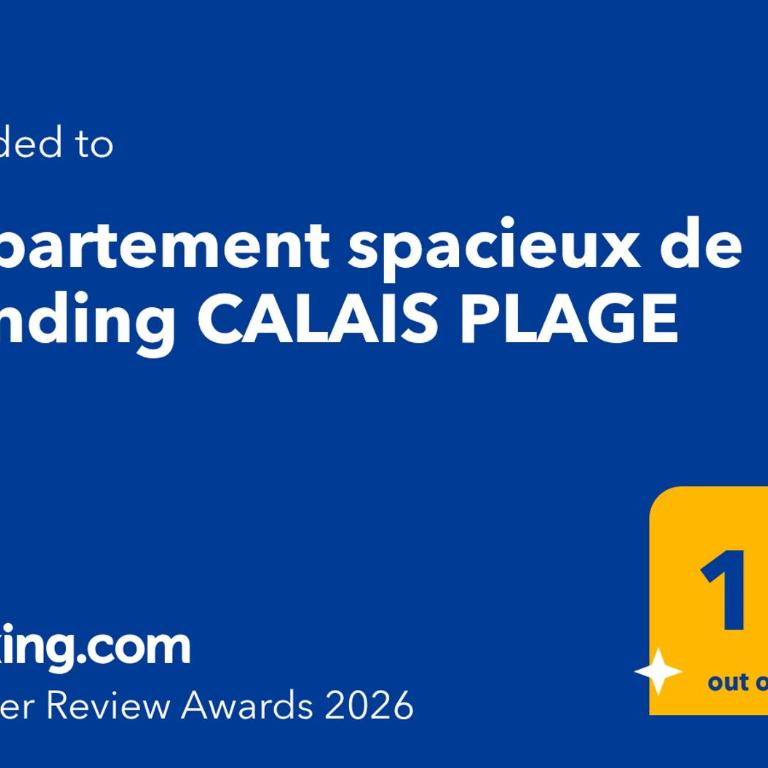 Appartement spacieux de standing CALAIS PLAGE - Appartement 2 Chambres avec Vue sur le Port - 16