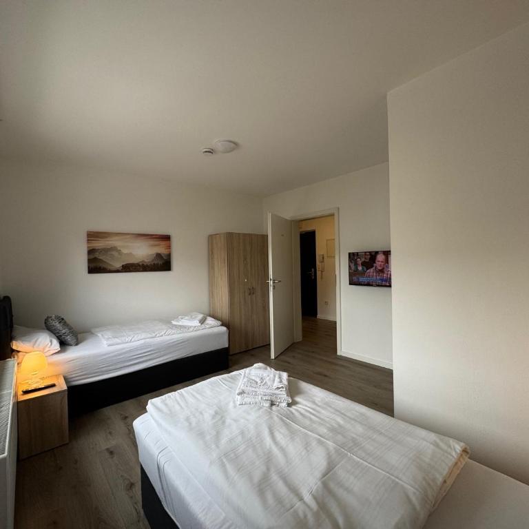 Pension Linderhof Augsburg - Apartment mit 2 Schlafzimmern - 23