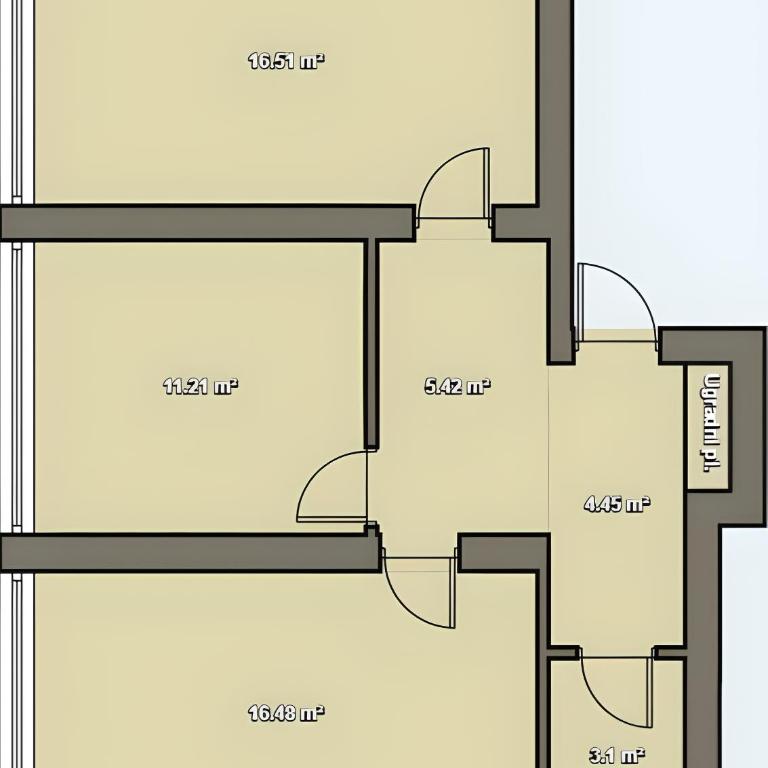 Block #3 - Standard Apartman sa Dve Spavaće Sobe - 17