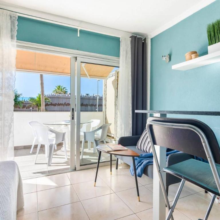 Apartamento Playa con Terraza Vista al Mar - Apartamento de 1 dormitorio - 13