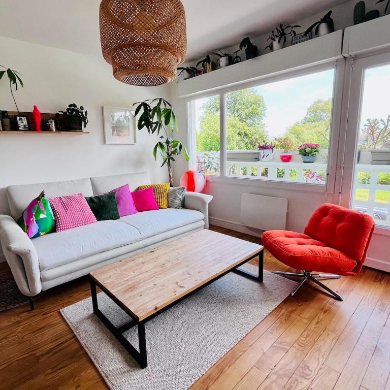 Appartement lumineux et calme - Apartamento de 2 dormitorios - 2