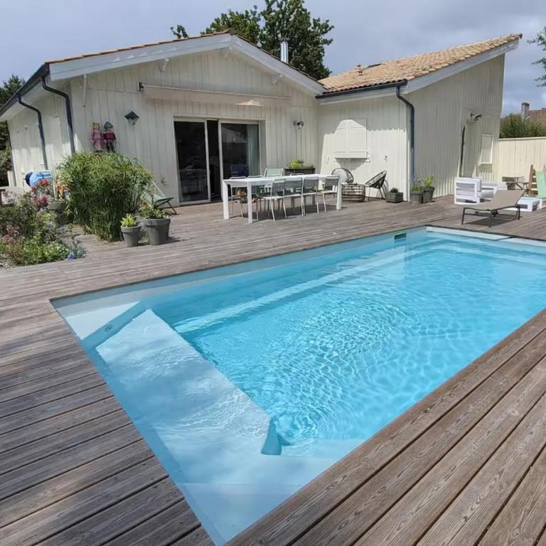 Villa Jeane-Rose, maison en bois avec Piscine - Haus mit 4 Schlafzimmern - 51