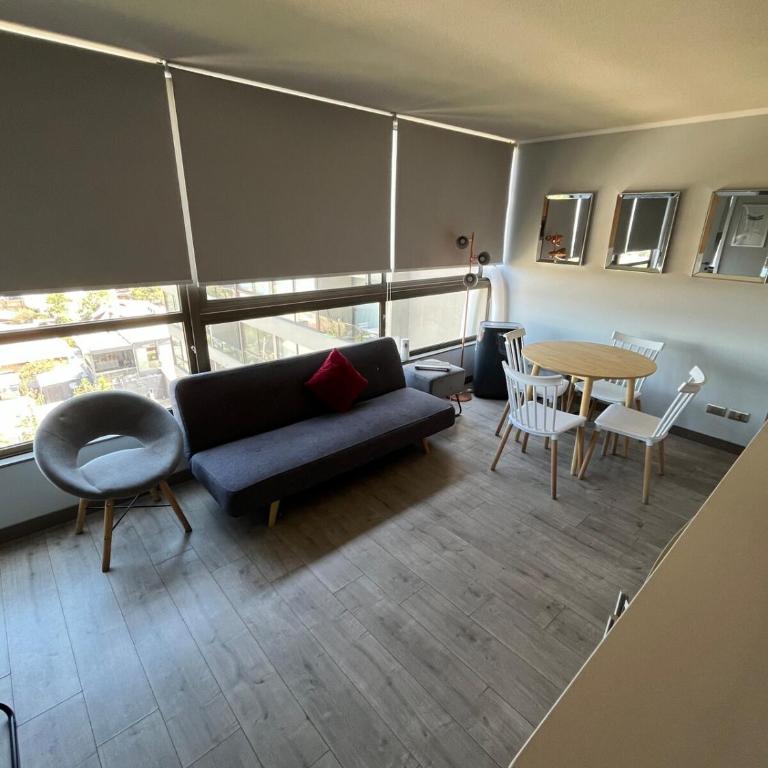 Moderno y Exclusivo en Las Condes, Piscina, Gym y Parking Privado - One-Bedroom Apartment - 8
