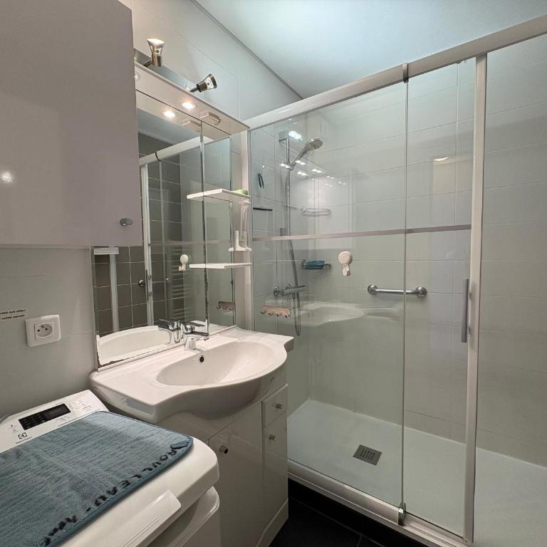 Studio confortable face mer avec parking privé - FR-1-323-450 - Studio - 15