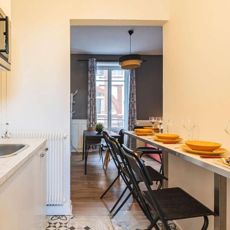 Appartement Lumière Hypercentre avec Wi-Fi à Reims - FR-1-870-14 - Appartamento - 5