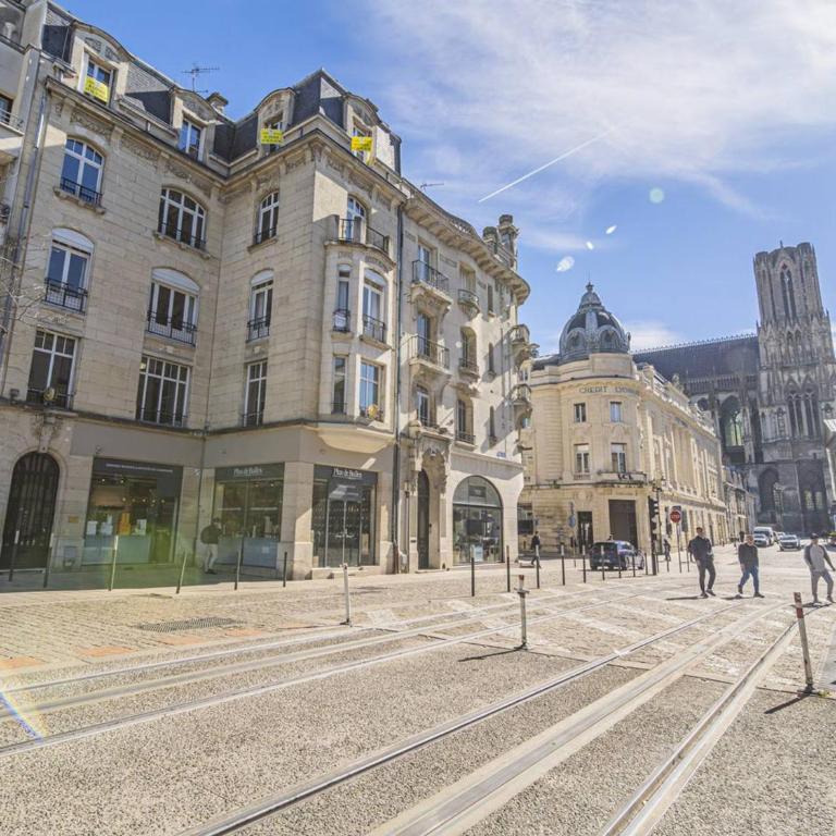 Élégant Appartement Moderne à Reims avec Climatisation - FR-1-870-13 - Appartamento - 12