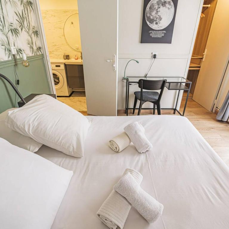 Appartement Chic à Reims, Wi-Fi Gratuit - FR-1-870-22 - Apartment - 9