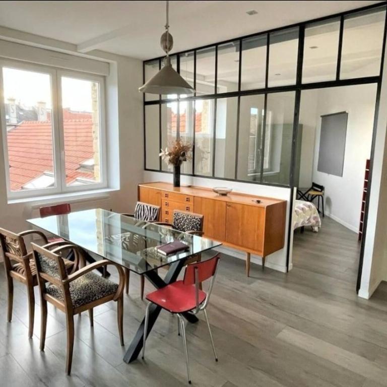 Grand Appartement 2 Chambres au Cœur de Reims - FR-1-870-34 - Appartamento - 9