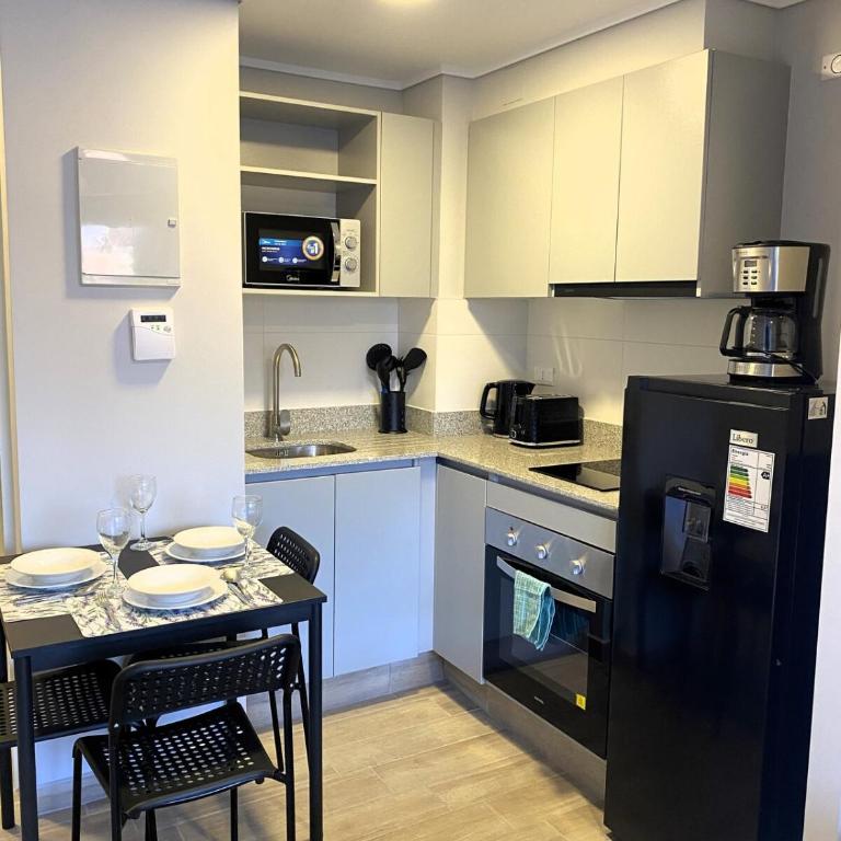 Depto para 3 a pasos del Movistar Arena Parque O'Higgins y metro D212 Alamos - One-Bedroom Apartment - 5