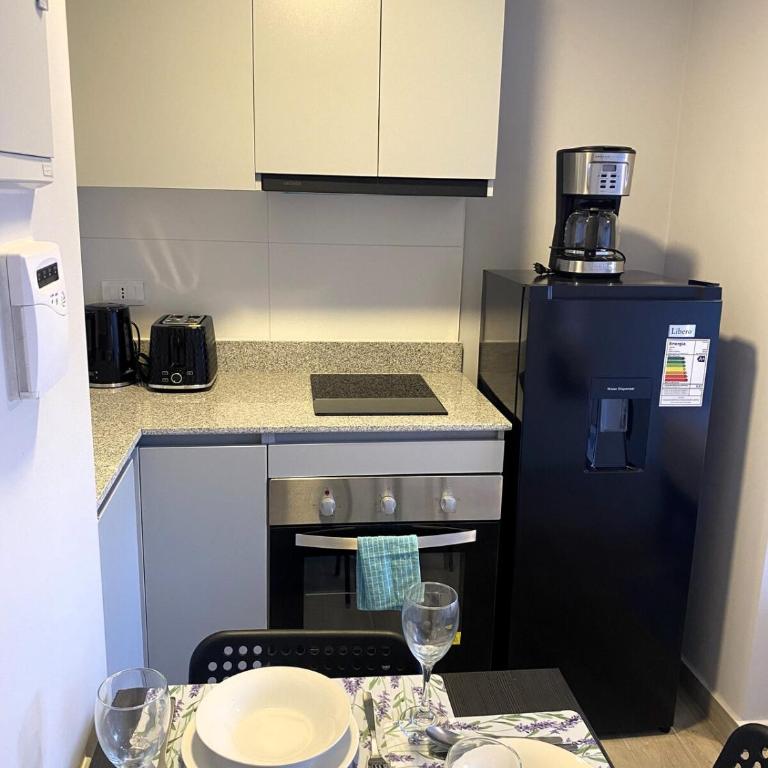Depto para 3 a pasos del Movistar Arena Parque O'Higgins y metro D212 Alamos - One-Bedroom Apartment - 14