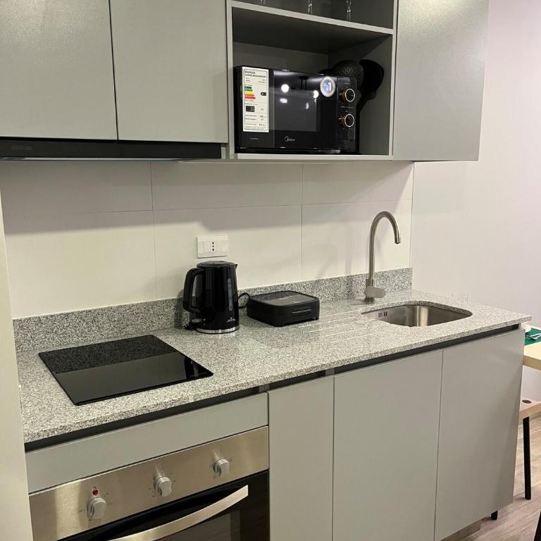 Depto nuevo a pasos del Movistar Arena Parque O'Higgins y metro D604 - One-Bedroom Apartment - 7