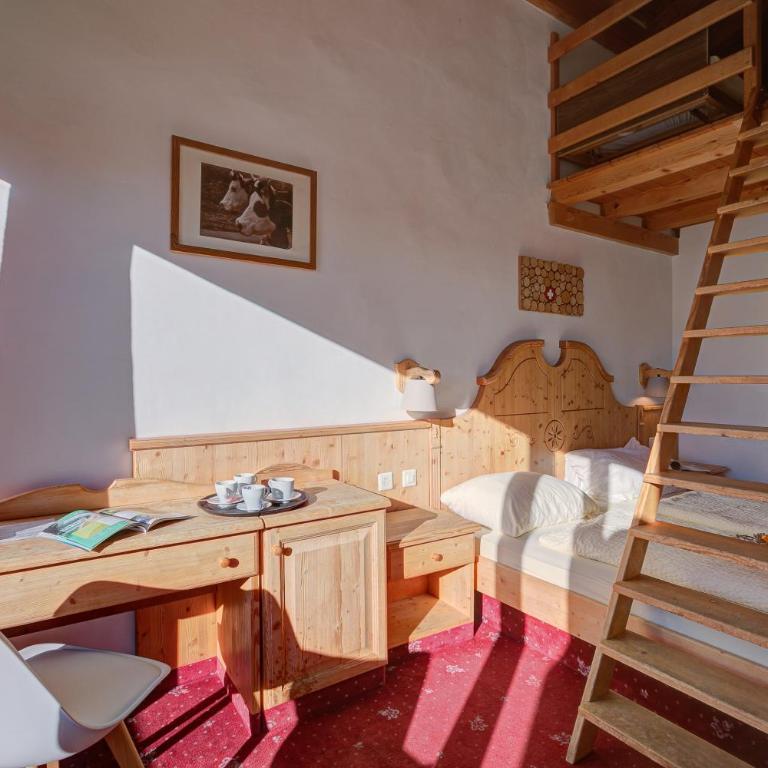 Hotel Relais Alpin - Familienstudio mit Zwischengeschoss und Balkon - 6