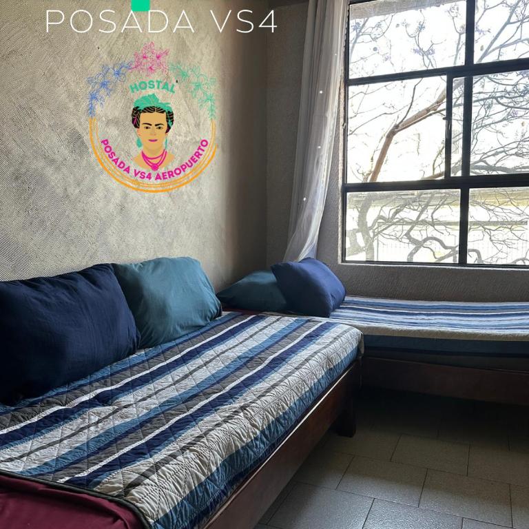 Posada Vs4 Aeropuerto - Mixed Dormitory Room - 4