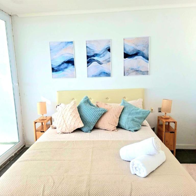 Primera línea frente al mar, wifi y estacionamiento - Two-Bedroom Apartment - 16