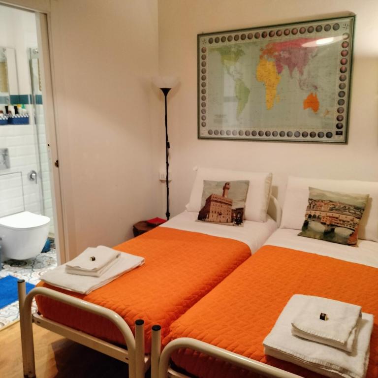 BB Tre Gigli Firenze stazione, via Palazzuolo 55 - Camera Matrimoniale con Bagno Privato - 13