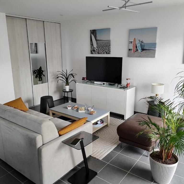 Maison moderne à Mimizan Idéale pour un séjour au calme - Maison 2 Chambres - 9