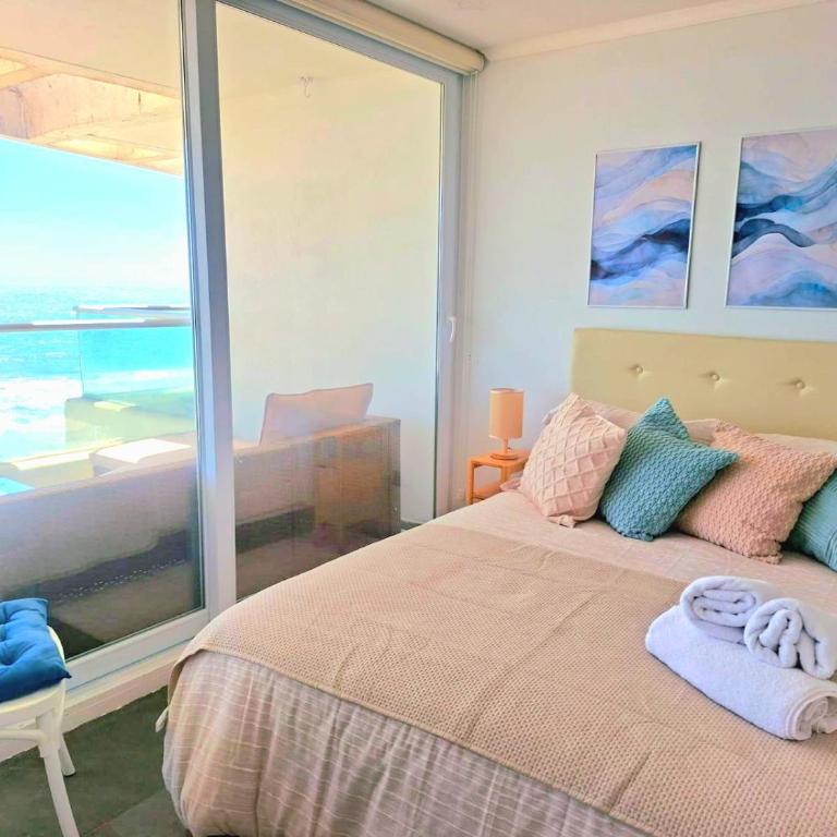 Primera línea frente al mar, wifi y estacionamiento - Two-Bedroom Apartment - 6