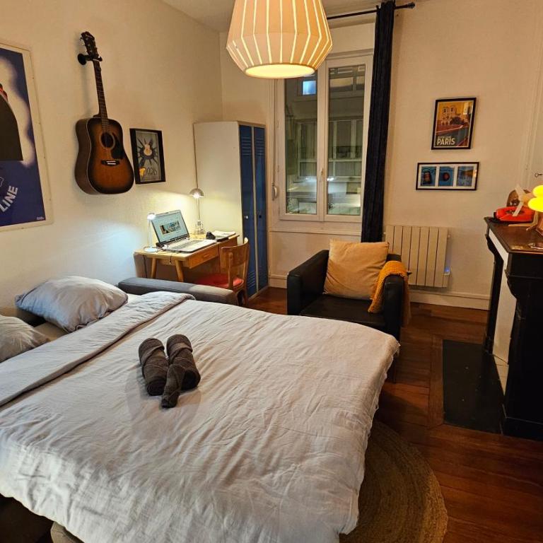 Studio Vintage chic, Centre, Gare et Plage à pied - Studio - 4