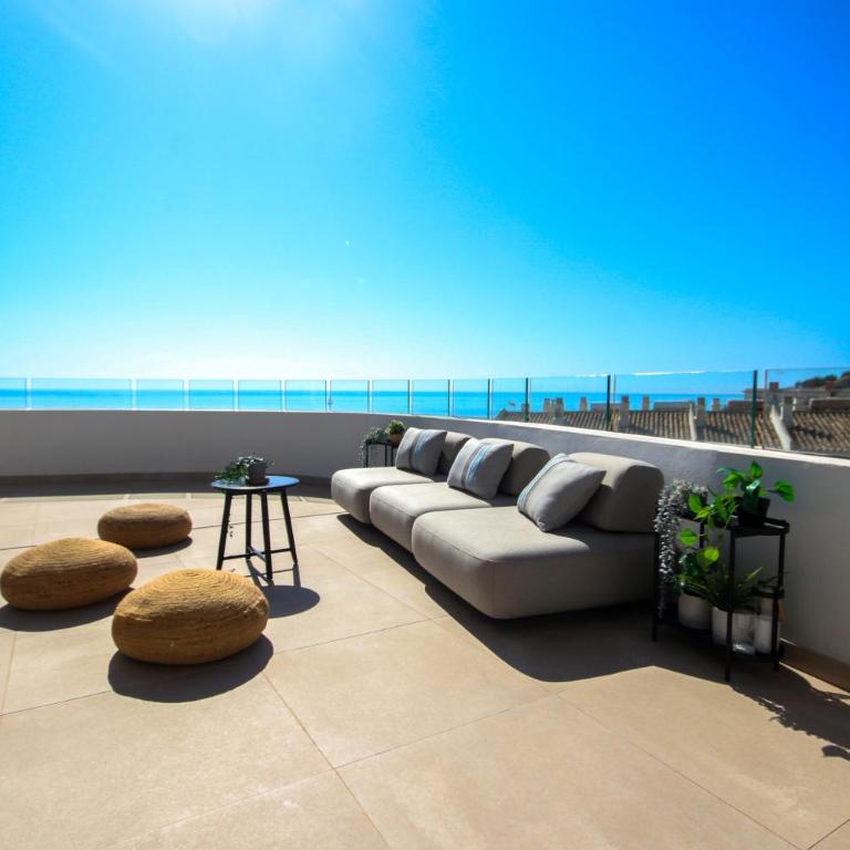 Penthouse, Amazing Sea Views, Plunge Pool and BBQ - Apartamento de 2 dormitorios con balcón y vistas al mar - 3