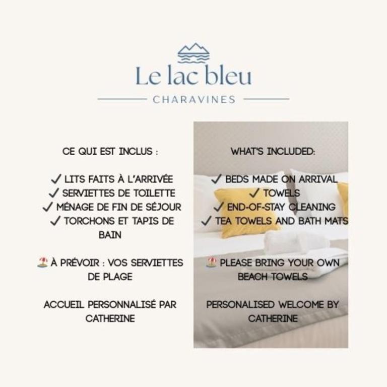 Le Lac Bleu plage privée lac de Paladru - Appartement - 17