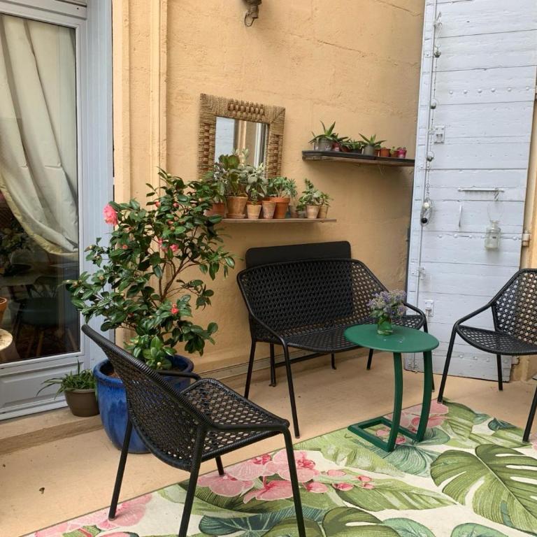 Grand appartement, terrasse, centre-ville - Appartement 1 Chambre - 3